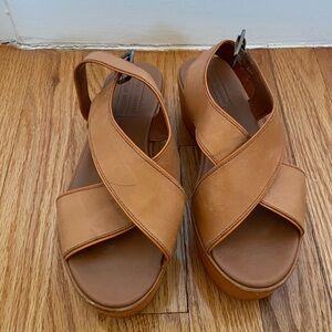 Leather sandals